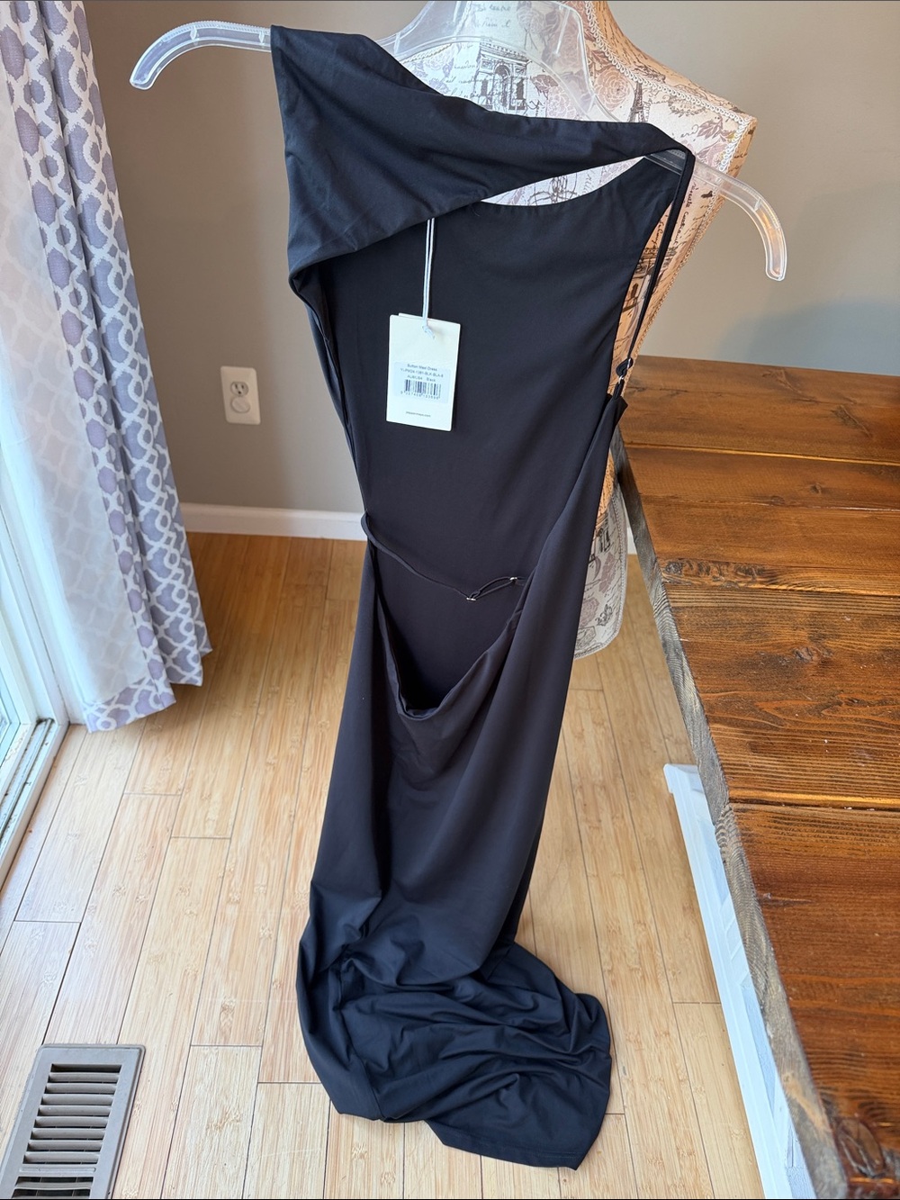 Peppermayo Sutton Maxi Dress Cut Out Black - Picture 12 of 13